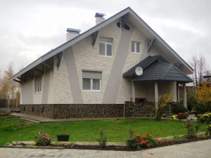 облицовка здания камнем и другими материалами в Красноярске цена